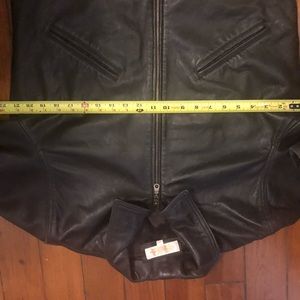 Brooks Brothers Soft Leather Bomber Jacket